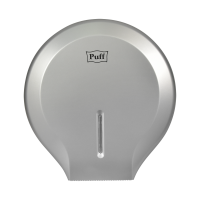 Диспенсер туалетной бумаги Рuff-7130S, хром, ABS-пластик, с ключом    