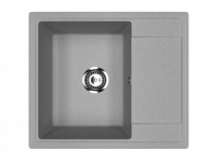 Мойка Модель GR 575-003 (светло-серый) матовая SOFT-TOUCH 575*495*190 с сифоном GOTA ROCIO