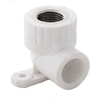 Уголок комб. гайка 25*3/4 с настенным креплением РосТурПласт 1/20/60