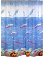 Шторка д/ванной 180*200см Zalel "Mercan 2" YQL-1257 1/35