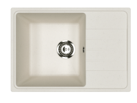 Мойка Модель GR 600-001 (бел) матовая SOFT-TOUCH 600*420*170 с сифоном GOTA ROCIO