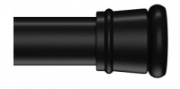 Карниз д/ванной 110-200см черный IDDIS SRB0120i14 Карниз д/ванной 110-200см черный IDDIS SRB0120i14