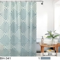 Шторка д/ванной 180*180см с кольцами ВН-341 ZALEL