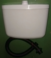 Бачок д/унитаза средний пласт.с кнопкой (г.Киров) 1/5