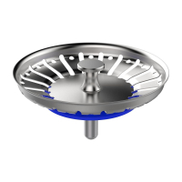 Ситечко для нерж. моек 3 1/2, нерж. металл Aquant ZR312 1/50