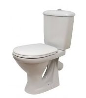 Унитаз-компакт Суперкомпакт белый косой выпуск Комбо (кат.С) (г.Ст.Оскол)