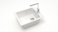 Мойка Линди 8 (белый) глянец 500х425х195 с сифоном GOTA RICIO Мойка Линди 8 (белый) глянец 500х425х195 с сифоном GOTA RICIO
