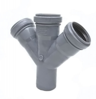 Крестовина одноплоскостная 50/50/50 угол 45 для внутр.канал. РТП 1/40