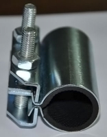 Хомут ремонтный 1 1/4*42,3мм. оцинк.ширина Хомут ремонтный 1 1/4*42,3мм. оцинк.ширина