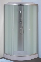 Душ.каб.1000*1000*2150 низ.акр.поддон,мат.ст. руч и троп душ NG-4302-08 (аналог 446)