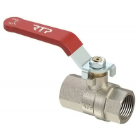Кран шар руч. 3/4 г/г лат никель PN40 RTP
