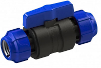 Кран шаров. для ПНД труб компрес. 20 ITAL/SPEKTR