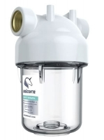 Фильтр магистральный 1/2'' для хол. воды прозр. 5" UNICORN (KSBP5 12) Фильтр магистральный 1/2'' для хол. воды прозр. 5" UNICORN (KSBP5 12)