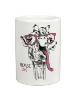 Стакан для зубных щеток керамика Happy giraffe BCE0083AA-SD