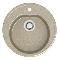 Мойка Черая  (песоч.) глянец 510x510x191 GOTA ROCIO