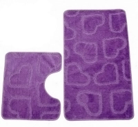 Набор ковриков д/ванной 2 предмета 55*85/45*55 Zalel Lilac