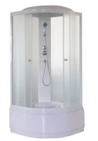 Душ.кабина 90*90*215 высокий поддон, мат.стекло, EF921 PARLY (3 части) Душ.кабина 90*90*215 высокий поддон, мат.стекло, EF921 PARLY (3 части)