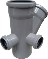 Крестовина двухплоскостная 110/110 угол 45/50/50L+тыл. для внутр.канал. РТП 1/15