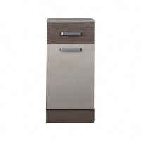 Стол разделочный 400 (1 ящик) "Герда" анкор св./темн. столешница Берилл