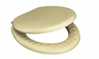Сиденье д/унитаза мягкое крем 1/17
