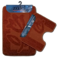 Набор ковриков д/ванной 2 предмета 55*90(55*85)/45*55 Zalel Brik