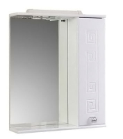 Шкаф зеркальный Греция 550 прав белый GOTA ROCIO Шкаф зеркальный Греция 550 прав белый GOTA ROCIO