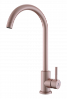 Смеситель д/кухни с высоким изливом Спектр 14412 розовое золото нержав. сталь GOTA ROCIO 1/10
