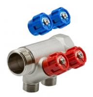 Коллектор резьбовой 1-1/2 с 2 рег.вентилями VRT Коллектор резьбовой 1-1/2 с 2 рег.вентилями VRT