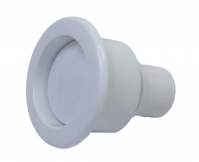 Кнопка смыва для унитаза однореж.белая Уклад АС 77.00 (неметаллиз.) 1/100