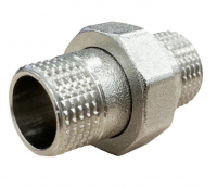 Соединитель американка 1/2 ш/ш никель Shs 