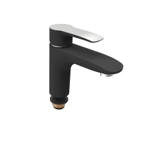 Смеситель д/умывальника шар. креп.гайка G091064 d35 Гармония цвет черный GOTA ROCIO® 1/10