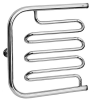 Полотенцесушитель Фокстрот-Лиана 500*500 1" GR (телескоп.б/кольца)