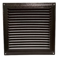 Решетка вентиляционная 200*200 металл. РМ2020 медь 1/50