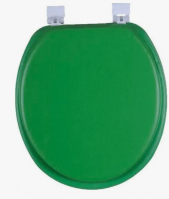 Сиденье д/унитаза мягкое зеленое 1/17 Сиденье д/унитаза мягкое зеленое 1/17