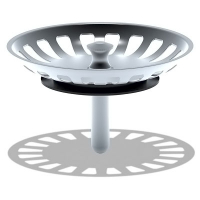 Решетка для выпуска 3 1/2 (d115мм), глубина 40мм Ани Пласт М305 1/30