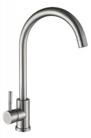 Смеситель д/кухни шар. с высоким изливом Булат нерж.сталь 511514 АНТЕЙ 1/10