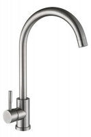 Смеситель  Ломонд д/кухни шар. с высоким изливом 11330 нержав.сталь GOLDEN FOX 1/10