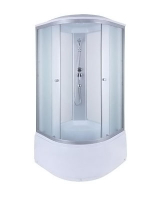 Душ.каб.900*900*2100 выс.акр.поддон,мат.ст. руч и троп душ NG-8308-14