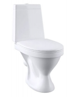 Унитаз-компакт Прайм Комфорт белый, сиденье микролифт,арматура 2 реж(г.Воротынск)