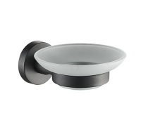 Мыльница стекло Black 20585