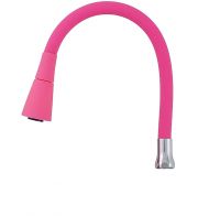 Излив д/кухни cиликоновый розовый 2 реж. 52см 575 GOTA ROCIO® европодвес