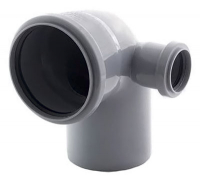 Отвод 110/50 угол 87 правый для внутр.канал. РТП 1/30
