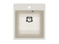 Мойка Модель GR 425-001 (бел) матовая SOFT-TOUCH 425*485*175 с сифоном GOTA ROCIO