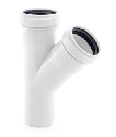 Тройник 50 угол 45 малошумная для внутр.канал. ELITE