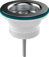 Выпуск 1 1/2 с нерж. сеткой Aquant NV112 1/65 (аналог М100)