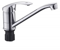 Смеситель д/кухни шар. с длинным изливом, креп.гайка Европа 497024 d40 АНТЕЙ 1/10 