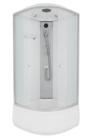 Душ.каб.900*900*2150 выс.акр.поддон,мат.ст.бел проф NG-7308-14
