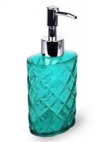 Дозатор д/жидкого мыла пластик Хрусталь изумруд S0116CA-LD_в Дозатор д/жидкого мыла пластик Хрусталь изумруд S0116CA-LD_в