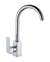 Смеситель д/кухни шар. с высоким изливом, креп.гайка, латунный сердечник G012310 d35 Грани GOTA ROCIO® 1/10