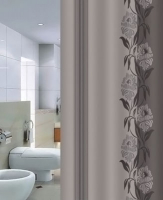 Шторка д/ванной 180*200см Zalel  полиэстер YQL-Х-12